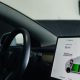 painel de bateria do carro elétrico